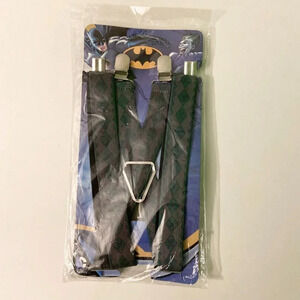 DC Comics Batman  Joker Diamonds Grey and Green Buckle Down Suspenders